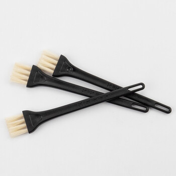 海斯迪克 HKCL-316 防静电刷工业电子产品除尘刷 实验室电路板清洁毛刷 猪鬃刷(5个装)