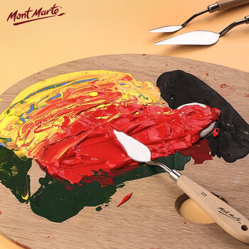 蒙玛特(MontMarte)刮刀10号美术水粉丙烯油画绘画调色刀画画颜料肌理刀尖头铲刀工具套装MCG0061美术写生 蒙玛特(MontMarte)刮刀10号美术水粉丙烯油画绘画调色刀画画颜料肌理刀尖头铲刀工具套装MCG0061美术写生