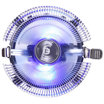 大水牛（BUBALUS）Q6 CPU散热器（支持Intel/1150/1156/AMD/AM3/多平台/9CM蓝光风扇/附带硅脂/台式电脑风冷散热器）