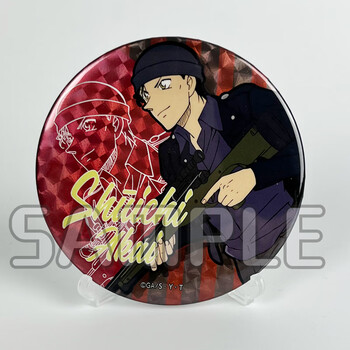 名侦探柯南赤井秀一灰原哀小兰新一基德安室透全息双闪大吧唧徽章 02.