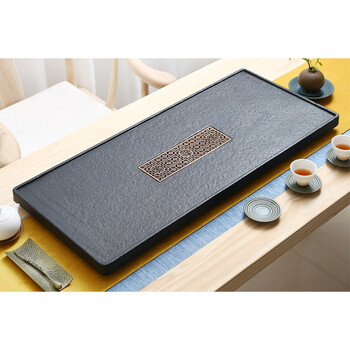 火山石茶盘网红乌石茶盘天然整块火山石岩板茶海功夫茶台茶具家用定制