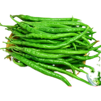 妮姬【jd物流】 朝天椒青椒辣椒5斤线椒农家自种新鲜蔬菜 精选5斤