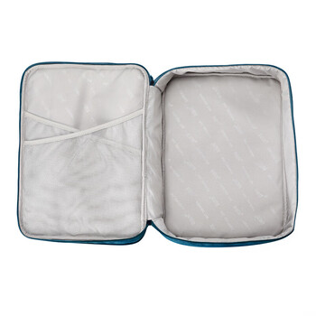 BUBM 证件收纳包居家庭用超大容量多功能收纳袋档案票据文件户口本护照多层整理盒 双层墨绿色JTB