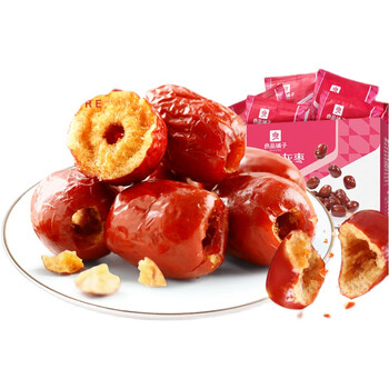 良品铺子脆枣无核脆冬枣400gx2箱香酥脆枣香酥脆枣零食小吃无核休闲