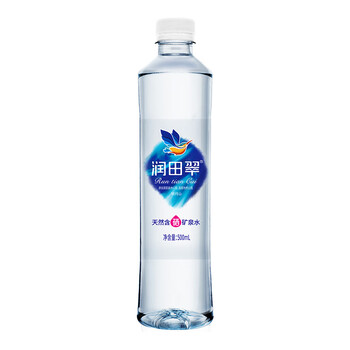 润田翠（runtian） 天然含硒矿泉水 会议办公 家庭饮用 500ml*24瓶 整箱装