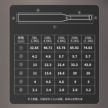 PROIRON普力艾 棒铃伊朗棒健身棒实心一体纯钢力量体能训练健身器材 25LB
