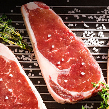 艾克拜尔   西冷眼肉牛排牛肉生鲜 整切儿童牛排进口肉源1kg装6-8片装 整切眼肉牛排1kg【6-8片】