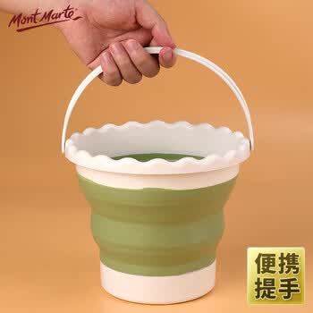 蒙玛特(Mont Marte)洗笔筒 洗笔器美术绘画颜料画笔洗笔桶器画画笔水桶 硅胶折叠可插笔涮笔筒AM-ST-002 速写 马克笔绘画