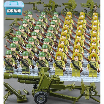 樂高(lego)長津湖抗美援朝軍事系列打仗八路軍小人仔人偶男孩積木