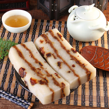 红糖夹心重阳糕点 上海特产传统手工崇明糯米年糕花糕500g