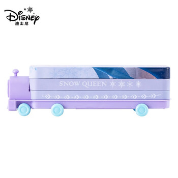 迪士尼(Disney)小学生文具盒 双层大容量笔盒 创意多功能火车头铅笔盒女孩儿童学习用品 冰雪奇缘DM29175F2 迪士尼(Disney)小学生文具盒 双层大容量笔盒 创意多功能火车头铅笔盒女孩儿童学习用品 冰雪奇缘DM29175F2