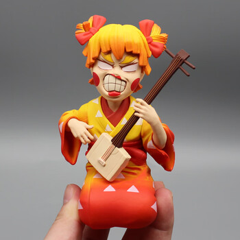 赟娅鬼灭之刃琵琶我妻善逸恶搞女装和服郭游篇手办动漫模型摆件周边