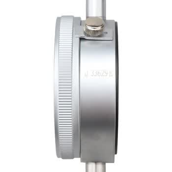 三量防震百分表0-10mm指示精度0.01表小表盘量表  JDG01桃系列0-10mm