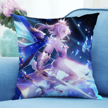 桃李年华fgo吾王动漫周边抱枕fate命运之夜saber尼禄黑贞德二次元方形