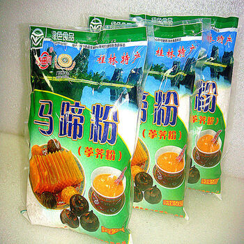 桂林特产车田河马蹄粉 荸荠粉 纯正马蹄糕粉 淀粉 千层糕原料 500克