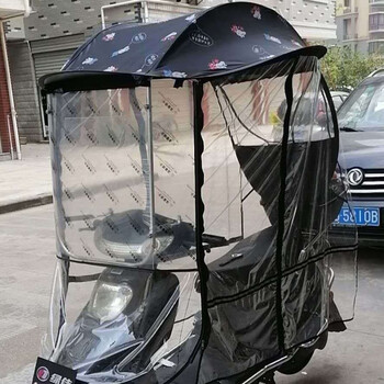 凯熙电动三轮车棚三轮车雨棚电动车雨棚篷电瓶车车棚摩托车三轮 全