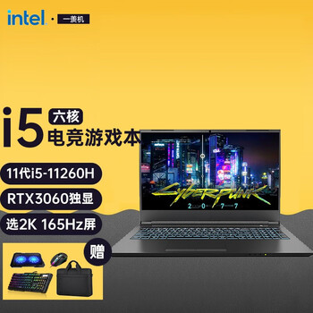 6英寸一羡机高端配置轻薄便携办公学生电竞游戏本 11代i5-11260h六核