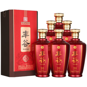 丰谷酒丰谷韵藏20固液法白酒52度浓香型白酒500ml丰谷酒业有限责任