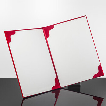 【全网低价】金隆兴 绒面商务签约本签到本 合同夹签约夹 合同本文件夹办公用品 红绒面皮演讲A4资料夹 6692