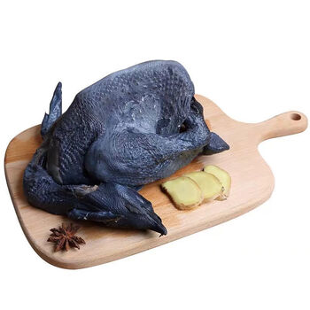 月子乌鸡肉现杀乌鸡净乌骨鸡白毛乌鸡白羽乌鸡 一只滋补体验装(宰杀后