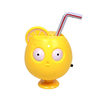 柠檬深海巨兽路障铁桶僵尸单个散装玩具 发光强酸柠檬【可发射子弹】