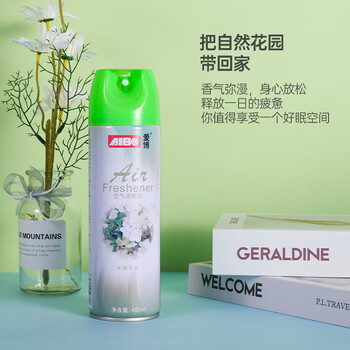 爱博空气清新剂茉莉花香480ml 除臭喷雾室内除异味除味厕所除臭香薰 爱博空气清新剂茉莉花香480ml 除臭喷雾室内除异味除味厕所除臭香薰
