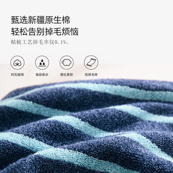 金号毛巾加厚纯棉100%纯棉洗脸毛巾全棉男士A类面巾2条装