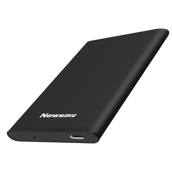 纽曼（Newsmy） 1TB 移动硬盘机械 Type-C接口 明月时尚版系列 USB3.1 2.5英寸 曜岩黑 高速传输 数据备份