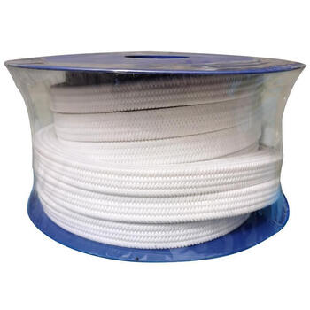 四氟盘根耐高压高温耐腐蚀泵密封盘根无油含油黑白聚四氟乙烯填料 无