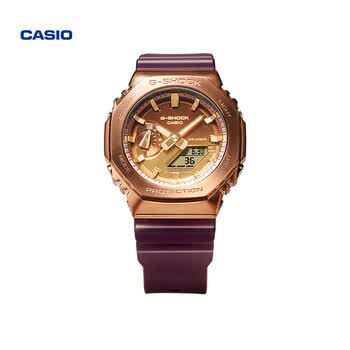 王鹤棣同款casio狂野炫彩金属运动手表男卡西欧gshockgm2100cl5apr