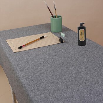 【全网低价，真便宜直播间】芬尚 ymz1501 文房四宝 加厚灰色书画毛毡0.8*1.2米 毛笔书法绘画用羊毛混纺毛毡