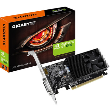 技嘉 GIGABYTE GeForce GT 1030 Low Profile D4 2G办公显卡 技嘉 GIGABYTE GeForce GT 1030 Low Profile D4 2G办公显卡
