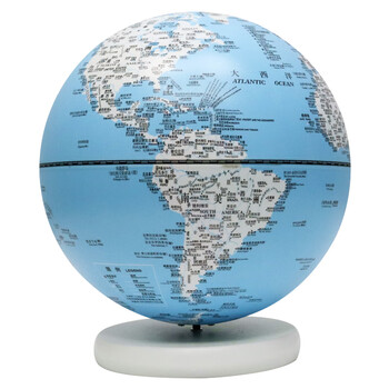 FUNGLOBE地球仪朋宸20cm中号儿童AR学习用音乐铃八音盒充电粉蓝色发光小夜灯益智启蒙小学生触控亮灯居家摆件