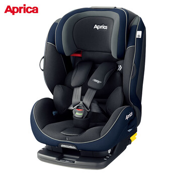 阿普丽佳日本aprica儿童安全座椅汽车用111岁车载isofix硬接口蓝色