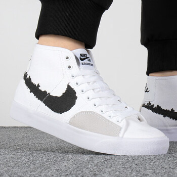 (nike)男鞋春夏 blazer mid 77开拓者复古拼接男子休闲高帮运动板鞋