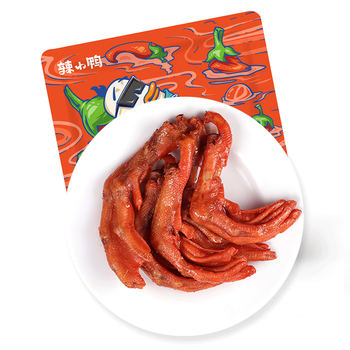 辣小鸭多款鸭货锁鲜黑茶甜辣卤味鸭脖鸭锁骨鸭翅鸭肠麻辣藕片休闲特产