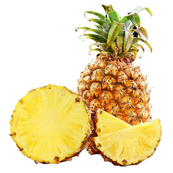 海南金钻凤梨新鲜手撕菠萝热带生鲜水果1个装买两件合发小果5斤