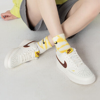 耐克（NIKE）休闲鞋女子2024夏款COURT VISION LOW轻便耐磨缓震运动板鞋CD5434 CD5434-117 35.5