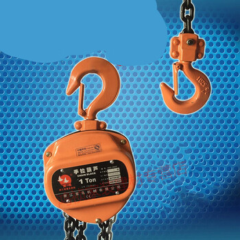 手拉葫芦双鸟牌手拉葫芦倒链手动葫芦三角导链斤不落1吨3米