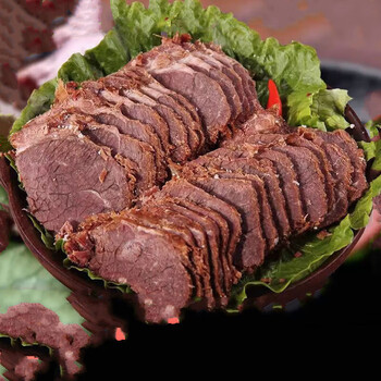 黑王(hei hwang)熟食酱牛肉五香牛腱子肉卤味正宗内蒙特产黄牛肉真空