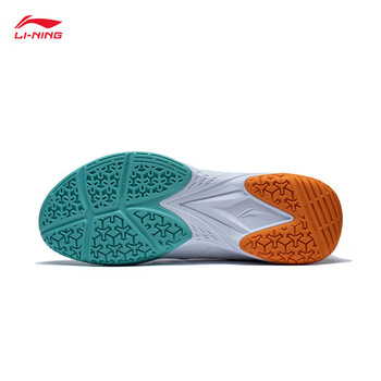 李宁羽毛球鞋男女同款减震训练鞋AYTT001 浅松绿-2 37.5 李宁羽毛球鞋男女同款减震训练鞋AYTT001 浅松绿-2 37.5