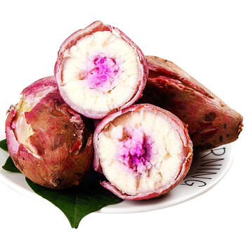 一点红冰淇淋番薯 新鲜现挖地瓜小香薯应季生鲜紫心白薯 5斤