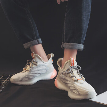 回力官方旗舰店椰子鞋男鞋2021年新款透气休闲鞋春秋运动鞋子米色41