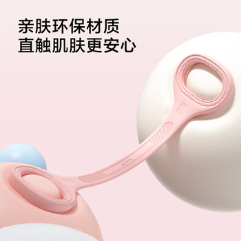 京东京造 8字拉力器弹力带拉力绳背部训练阻力带开肩颈拉伸带硅胶25LB