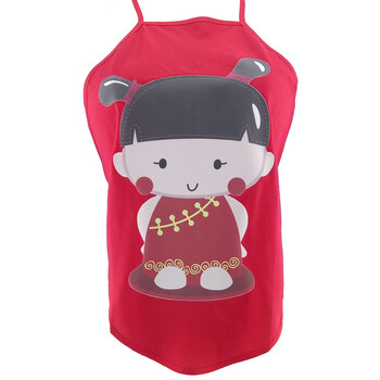 (京东年货)棉卡通印花肚兜男女士情侣套装本命年红新郎新娘装新婚睡衣