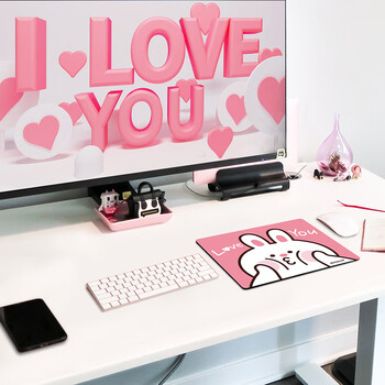 宜适酷(EXCO)萌萌兔~可爱动漫鼠标垫小号细面桌面电脑笔记本键盘电竞外设清洁凑单办公写字防滑9440 宜适酷(EXCO)萌萌兔~可爱动漫鼠标垫小号细面桌面电脑笔记本键盘电竞外设清洁凑单办公写字防滑9440