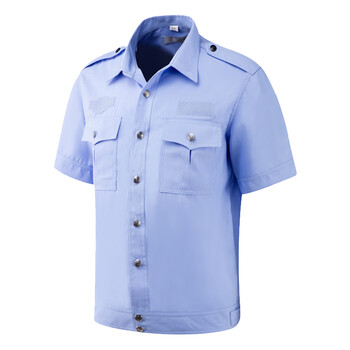 警训治安春秋执勤服长短袖衬衣套装男辅公保安服长袖衬衫工作服制服警