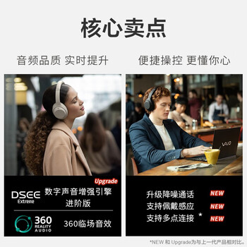 索尼（SONY）WH-1000XM4无线智能降噪头戴蓝牙耳机蓝牙5.0（1000XM3升级款）黑色 出游搭子 礼物