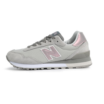 新百伦nb515运动鞋女鞋官方直营店2023春夏新款休闲粉色鞋子灰粉红女