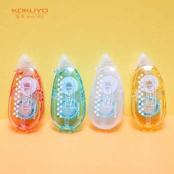 国誉(KOKUYO)点点胶淡彩曲奇点状胶黏贴双面胶手工胶带(本体)蓝色/8m*6mm 1个 WSG-DMC45-06B 国誉(KOKUYO)点点胶淡彩曲奇点状胶黏贴双面胶手工胶带(本体)蓝色/8m*6mm 1个 WSG-DMC45-06B